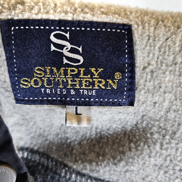 Simply Southern L Snap Neck Jacket - Picture 3 of 9